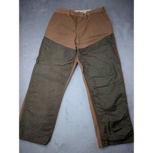 Saftbak Mens Size 33x28 Work Hunting Pants Brown Dual Layer Knee Field Utility